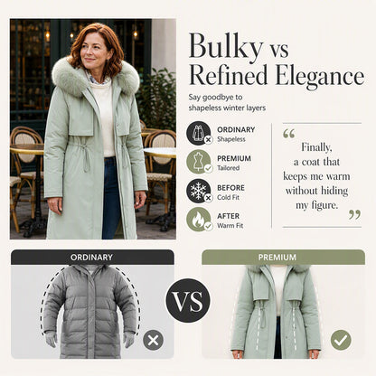 Women's Mid-Length Winter Warm Jacket