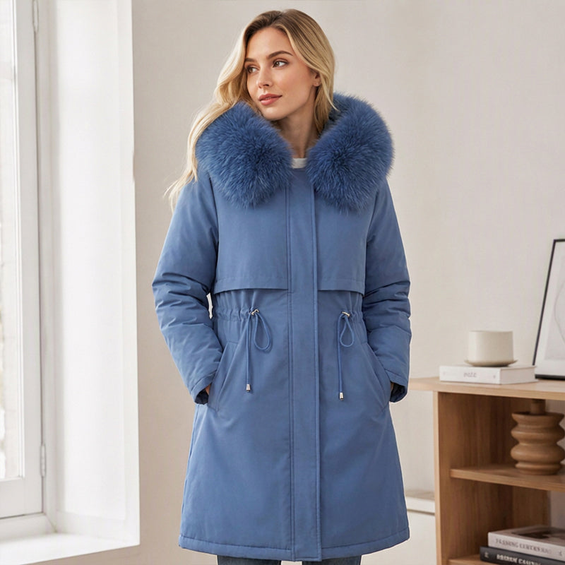 Women's Mid-Length Winter Warm Jacket
