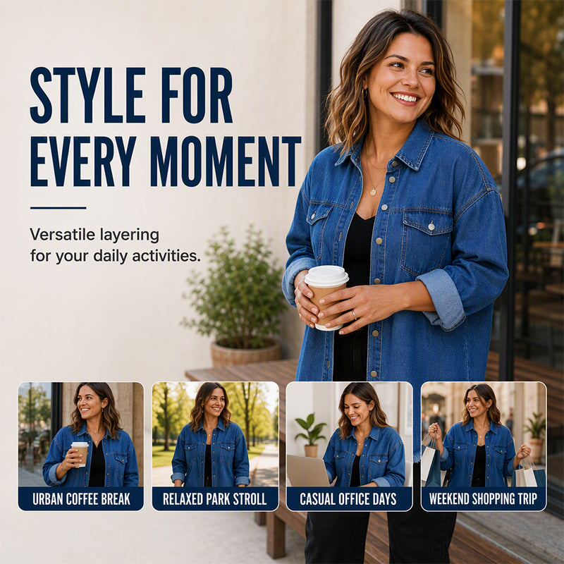 Women's Frayed Hem Washed Denim Jacket
