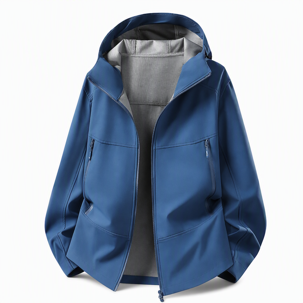 🌧️ Weather-Ready Protection, Easy Movement | Unisex Hooded Softshell Jacket ⚡