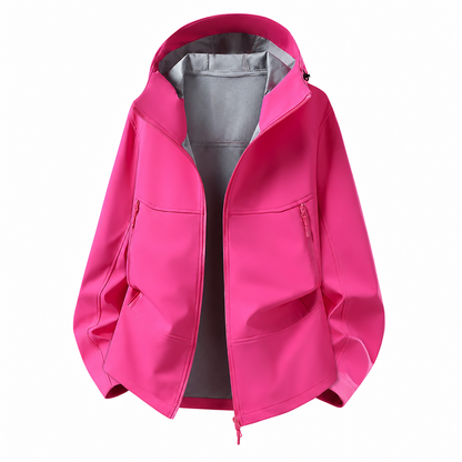 🌧️ Weather-Ready Protection, Easy Movement | Unisex Hooded Softshell Jacket ⚡