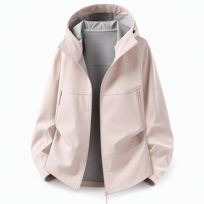 🌧️ Weather-Ready Protection, Easy Movement | Unisex Hooded Softshell Jacket ⚡