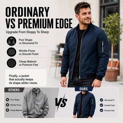 🧥 Clean Bomber Style, Easy Everyday Layering | Men's Outdoor Jacket