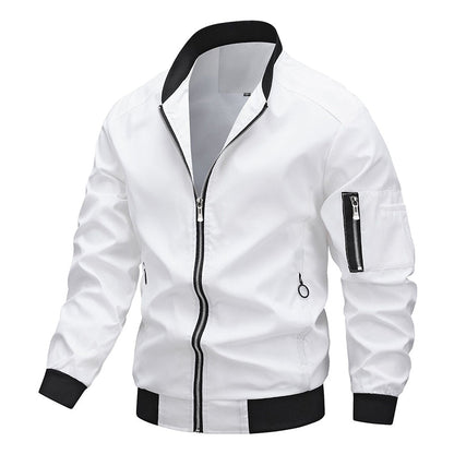 🧥 Clean Bomber Style, Easy Everyday Layering | Men's Outdoor Jacket