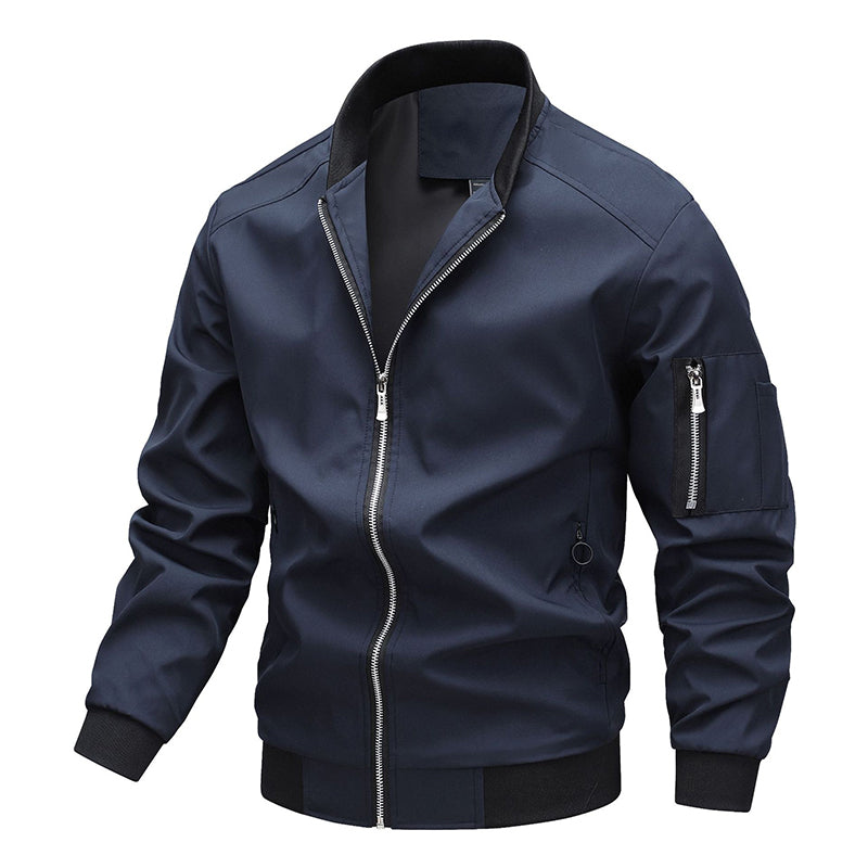🧥 Clean Bomber Style, Easy Everyday Layering | Men's Outdoor Jacket