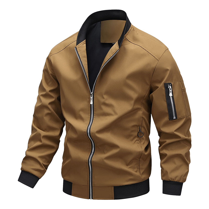 🧥 Clean Bomber Style, Easy Everyday Layering | Men's Outdoor Jacket