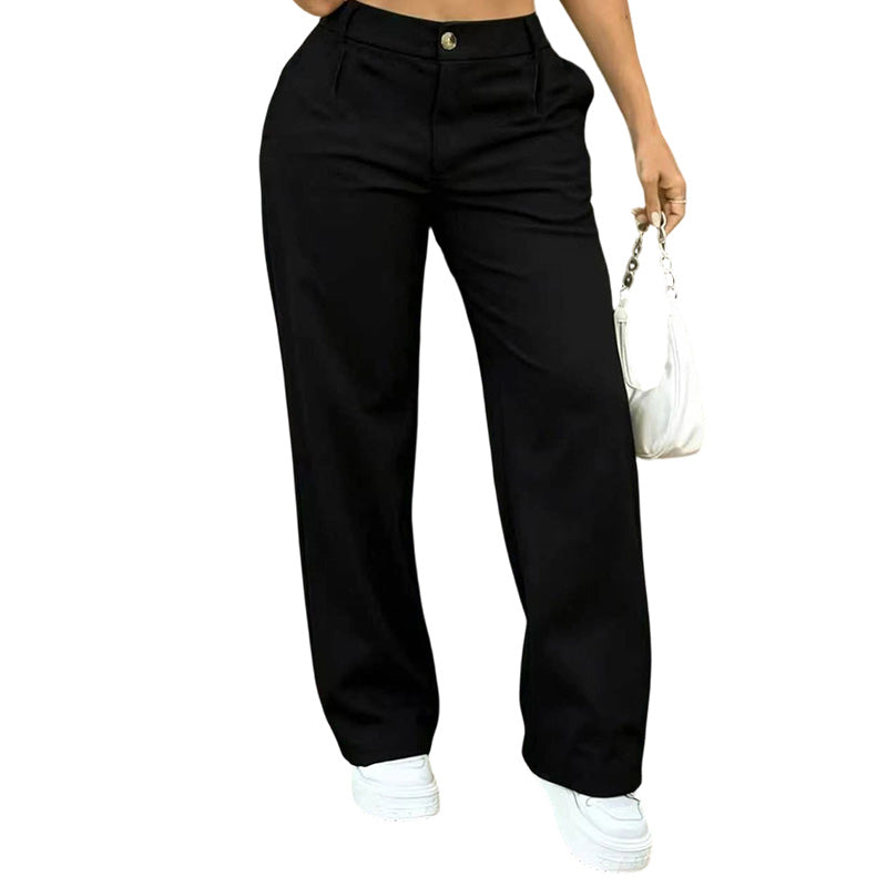 👖 High-Waist Polish, Flattering Straight-Leg Fit | Women's Dress Pants