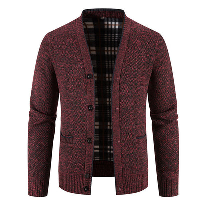 🧶 Men's Knit Cardigan – Classic Buttons & Multiple Colors | Perfect for Layering, Travel & Gatherings, Elevates Any Outfit ✨