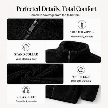 Women's Cozy Stand Collar Thermal Jacket