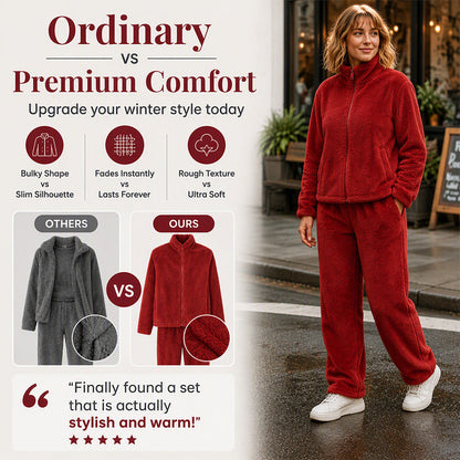 Women's Cozy Stand Collar Thermal Jacket