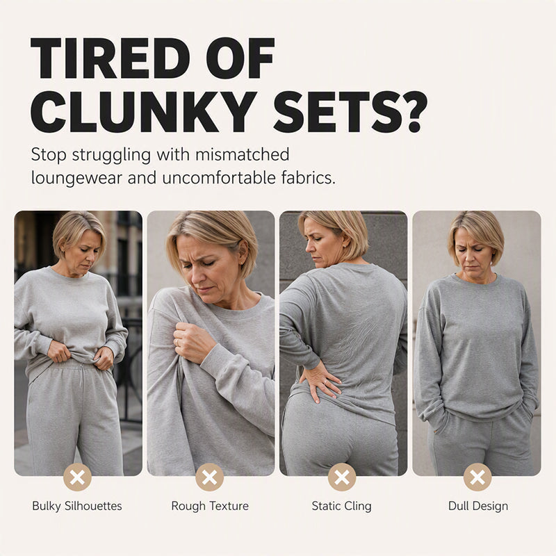 Polished Two-Piece Style | Women’s Color-Block Knit Set
