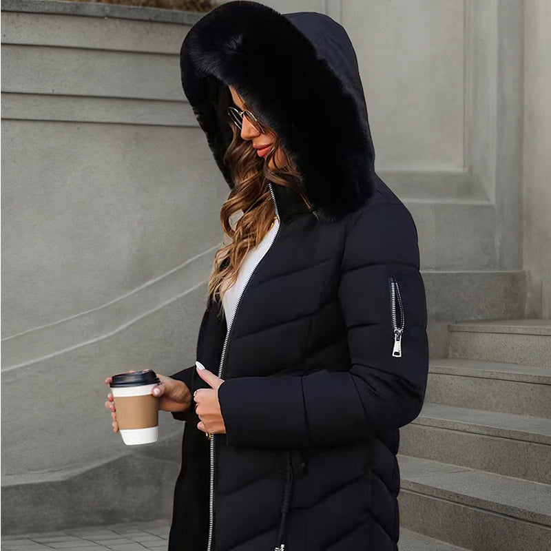 Women’s Slim Fit Hooded Puffer Coat