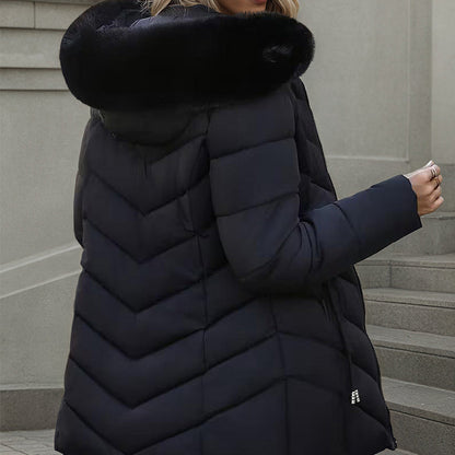Women’s Slim Fit Hooded Puffer Coat