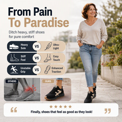 Women's Casual Lightweight Platform Sneakers