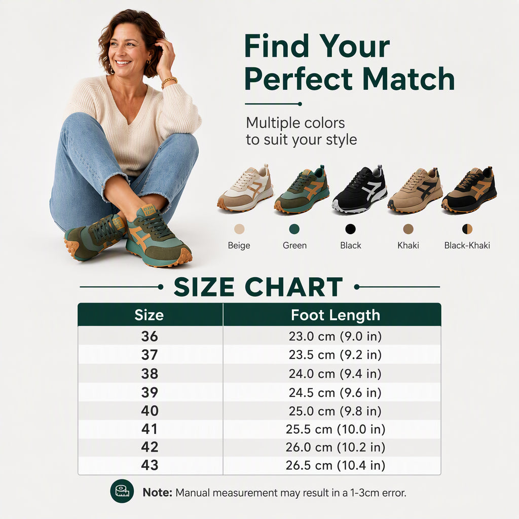 Women's Casual Lightweight Platform Sneakers