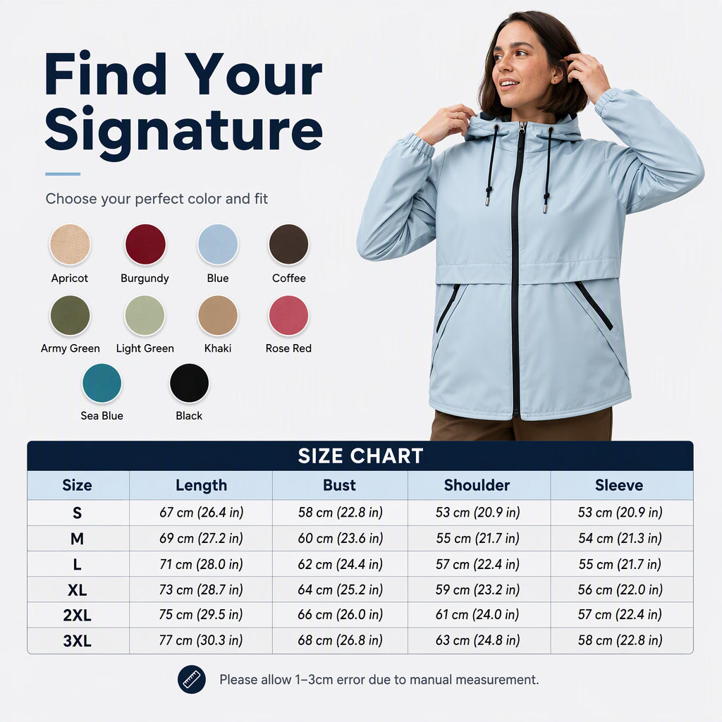 Women's Outdoor Windproof Hooded Jacket