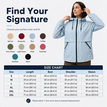 Women's Outdoor Windproof Hooded Jacket