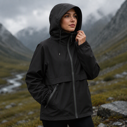 Women's Outdoor Windproof Hooded Jacket