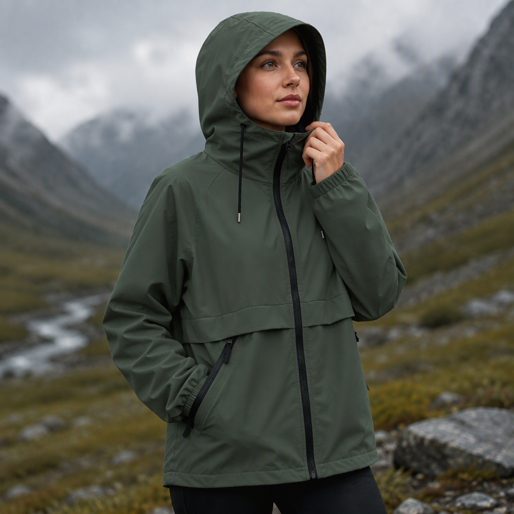 Women's Outdoor Windproof Hooded Jacket