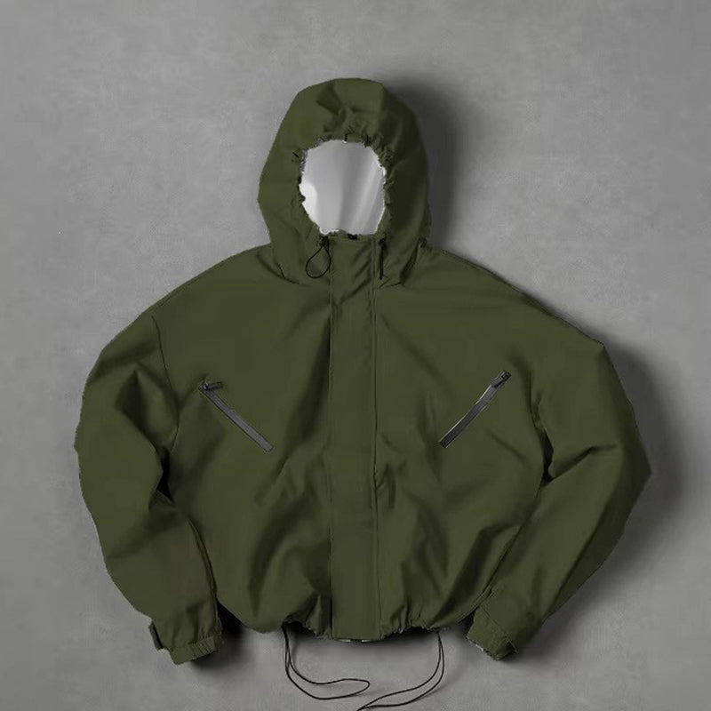 Men's Stylish Windproof Hooded Jacket