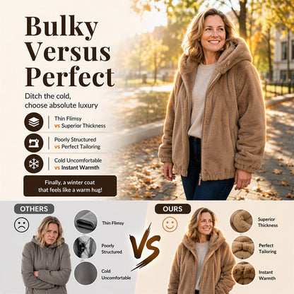 Women's Winter Cozy Hooded Jacket