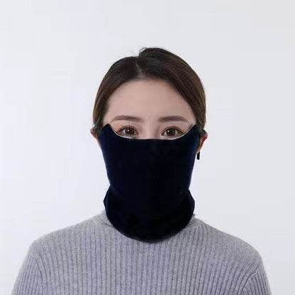 Plaid Cotton Neck Gaiter Face Mask