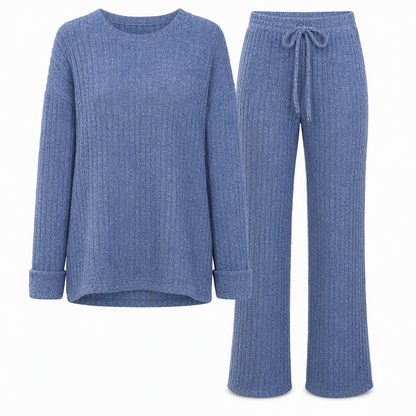 Women's Casual Knit Loungewear Set