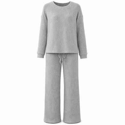 Women's Casual Knit Loungewear Set