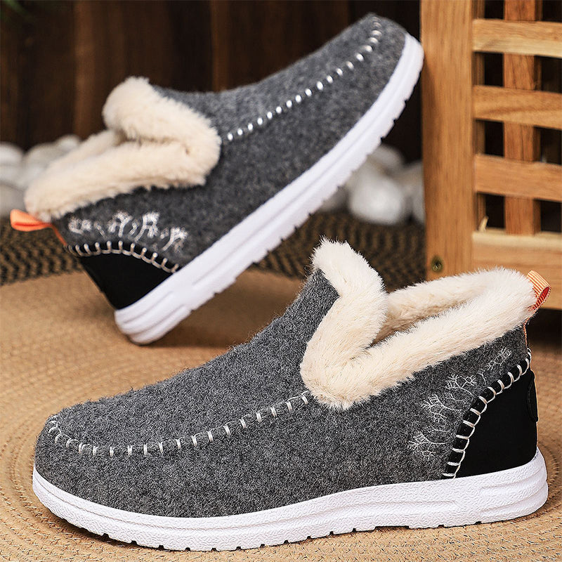 Women's Winter Plush-Lined Snow Boots