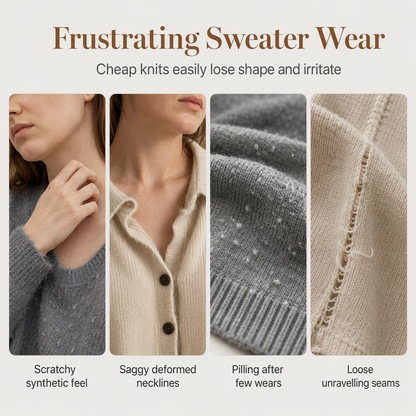 Women's Casual Knit Cardigan Sweater