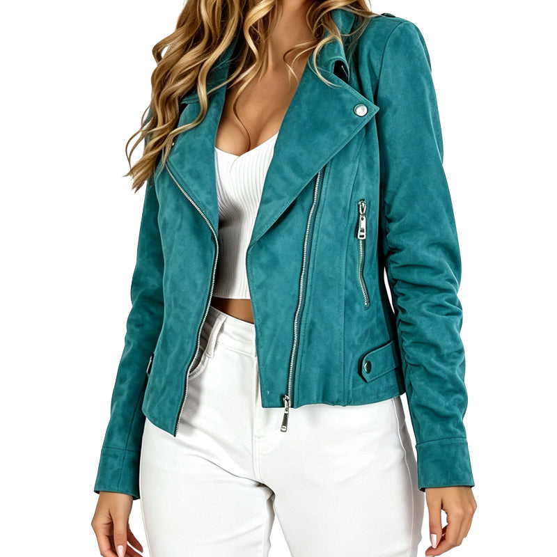 Women's Casual Slim Fit Lapel Jacket