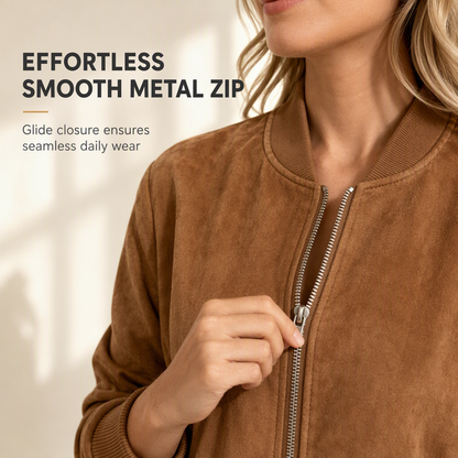 Women's Casual Zip Up Outerwear