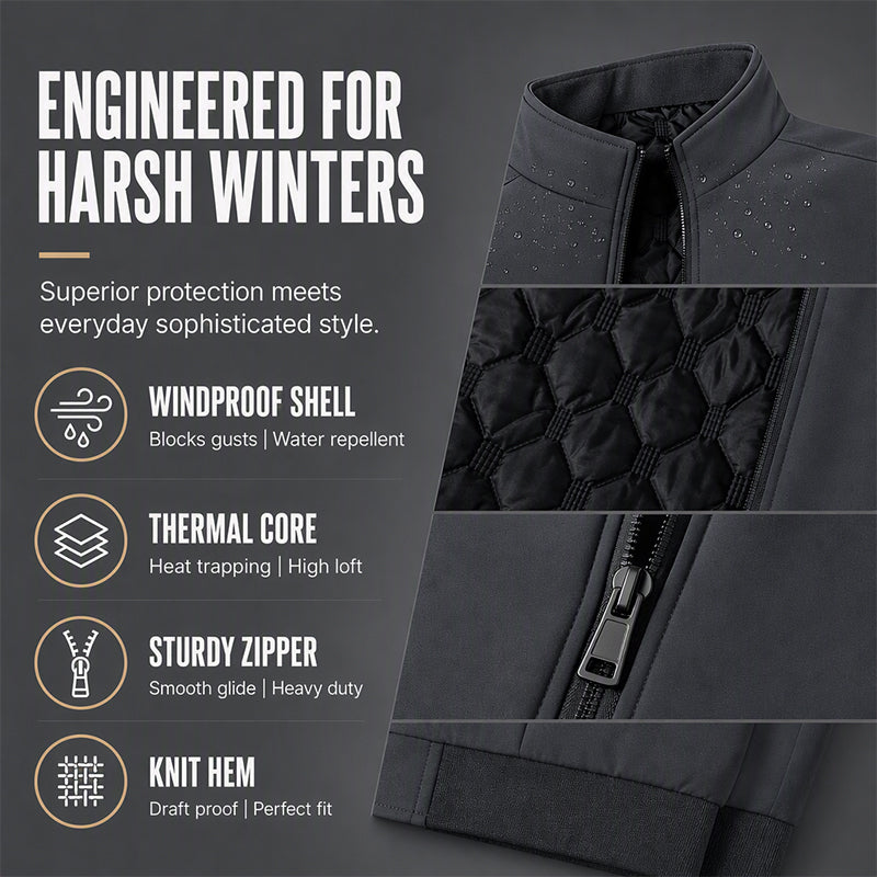 Men's Classic Thickened Winter Jacket