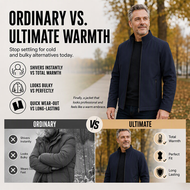 Men's Classic Thickened Winter Jacket