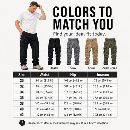 Men's Outdoor Multi-Pocket Cargo Pants