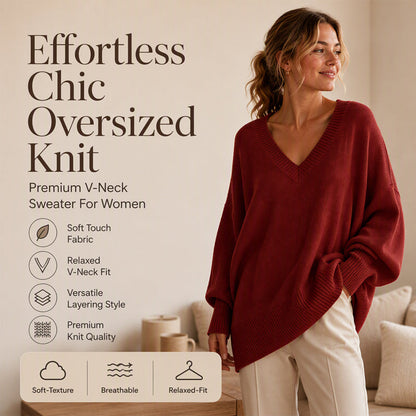 ⏰ Seasonal changeover sale: 63% off – quality at half the price! ✨Women's Mid Length Knit Sweater