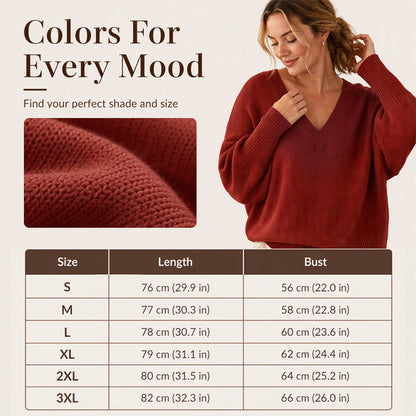 ⏰ Seasonal changeover sale: 63% off – quality at half the price! ✨Women's Mid Length Knit Sweater