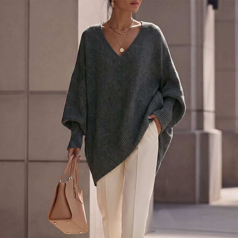 ⏰ Seasonal changeover sale: 63% off – quality at half the price! ✨Women's Mid Length Knit Sweater