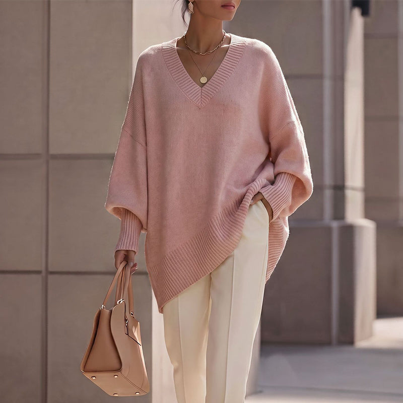 ⏰ Seasonal changeover sale: 63% off – quality at half the price! ✨Women's Mid Length Knit Sweater
