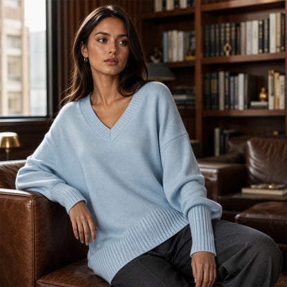 ⏰ Seasonal changeover sale: 63% off – quality at half the price! ✨Women's Mid Length Knit Sweater