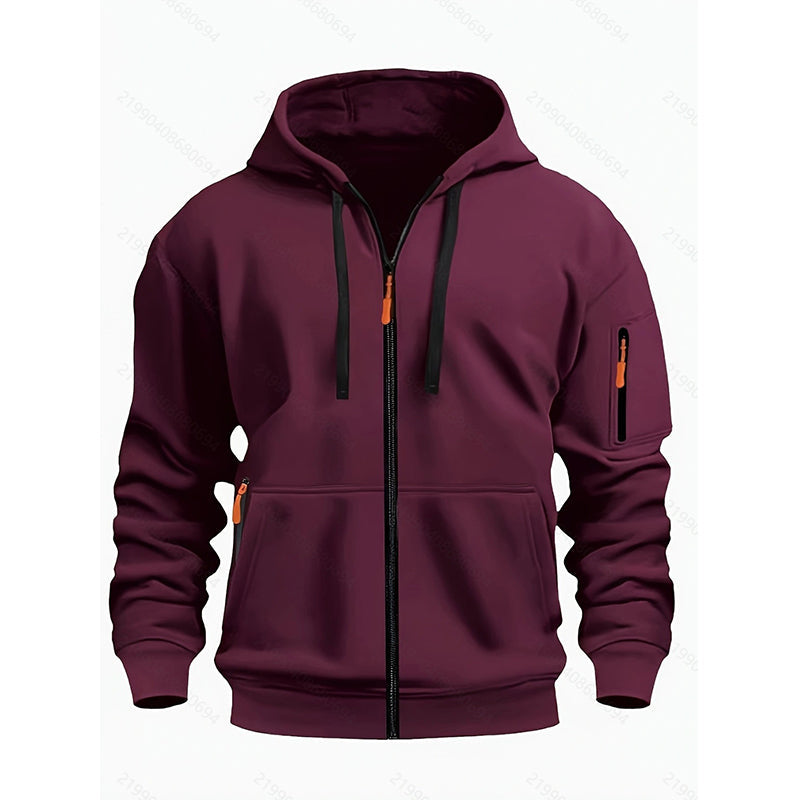 Men's Casual Thermal Hooded Jacket