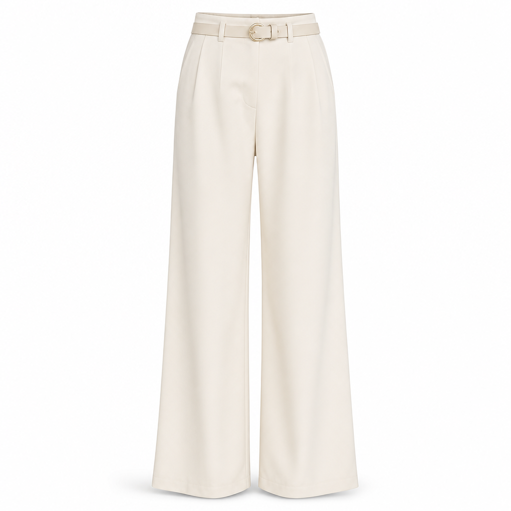 Women's Casual Wide Leg Suit Pants Autumn Winter Long Trousers