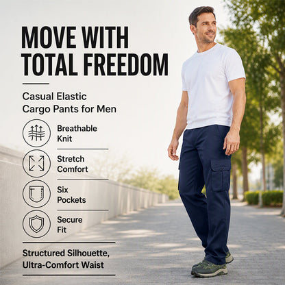 Men's Breathable Loose-Fit Cargo Pants