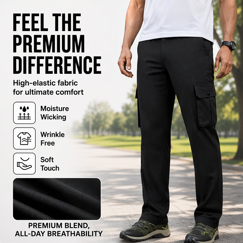 Men's Breathable Loose-Fit Cargo Pants
