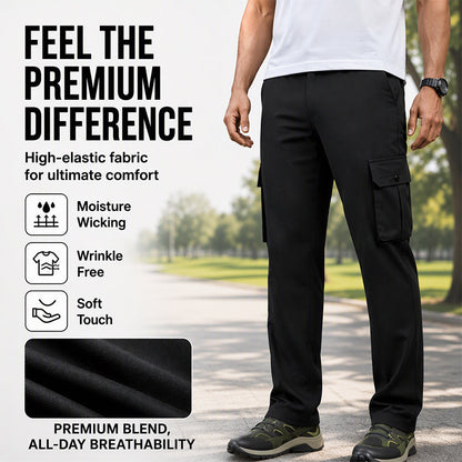 Men's Breathable Loose-Fit Cargo Pants