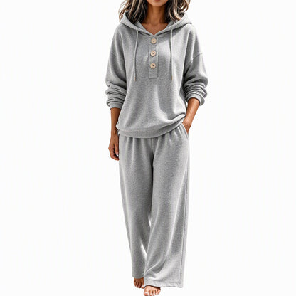 Women's Casual Hoodie and Lounge Pants Set