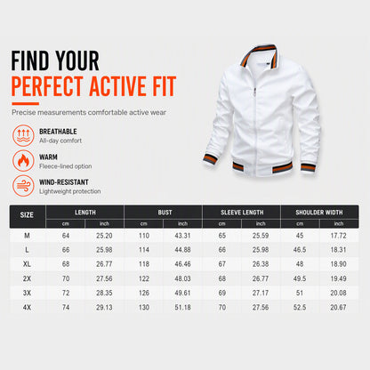 Men's Casual Solid Color Jacket
