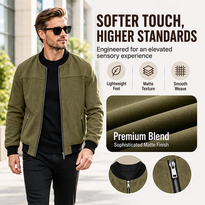 Men's Classic Casual Bomber Jacket