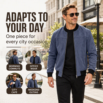 Men's Classic Casual Bomber Jacket