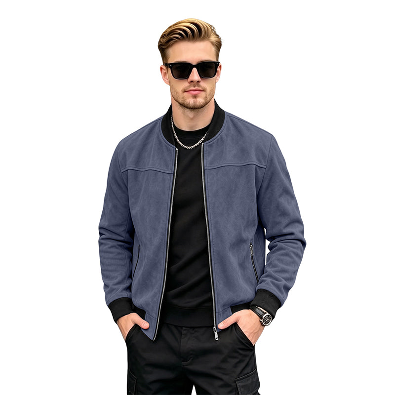 Men's Classic Casual Bomber Jacket